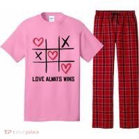 Love Always Wins Game Pajama Set thumb 0