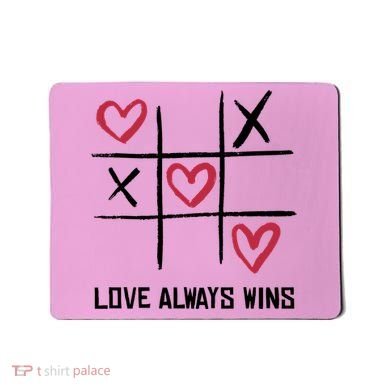 Love Always Wins Game Mousepad