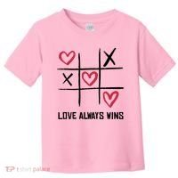 Love Always Wins Game Toddler T-Shirt thumb 0
