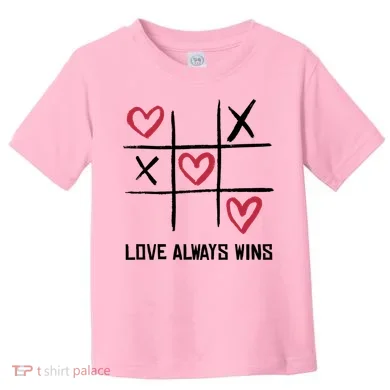 Love Always Wins Game Toddler T-Shirt