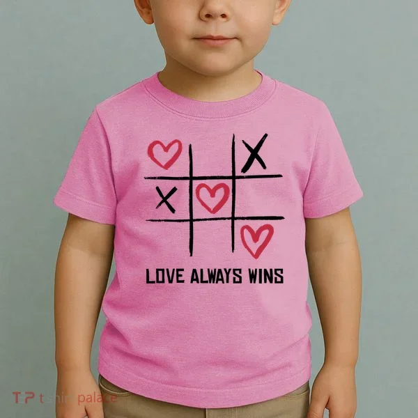Love Always Wins Game Toddler T-Shirt
