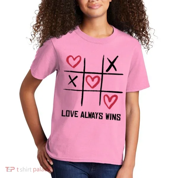 Love Always Wins Game Kids T-Shirt
