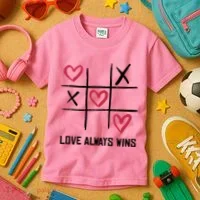 Love Always Wins Game Kids T-Shirt thumb 3