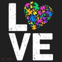 Love Autism Heart Tumbler thumb 3