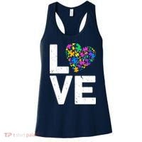 Love Autism Heart Women's Tank Top thumb 0