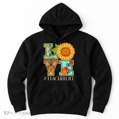 Love Autumn Fall #Teacher Life Hoodie