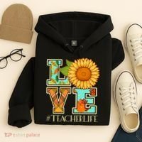Love Autumn Fall #Teacher Life Hoodie thumb 4
