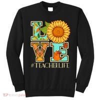 Love Autumn Fall #Teacher Life Sweatshirt thumb 0