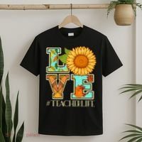 Love Autumn Fall #Teacher Life T-Shirt thumb 2