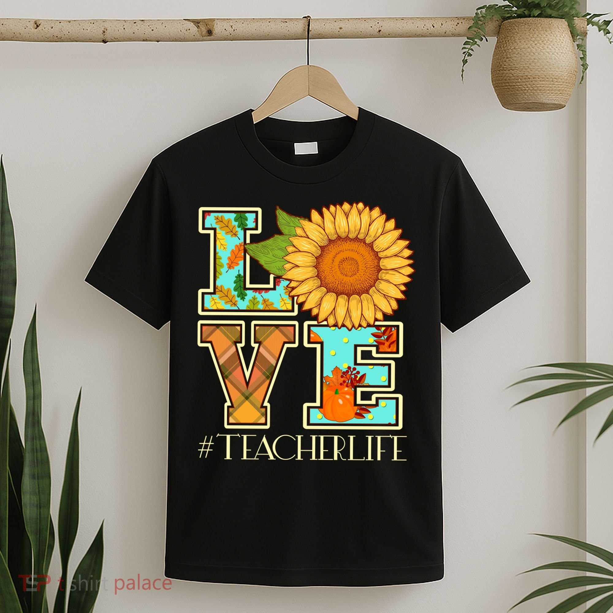 Love Autumn Fall #Teacher Life T-Shirt