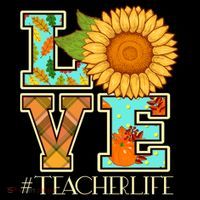 Love Autumn Fall #Teacher Life Button thumb 1