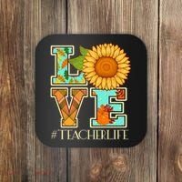 Love Autumn Fall #Teacher Life Coaster thumb 0