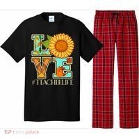 Love Autumn Fall #Teacher Life Pajama Set thumb 0