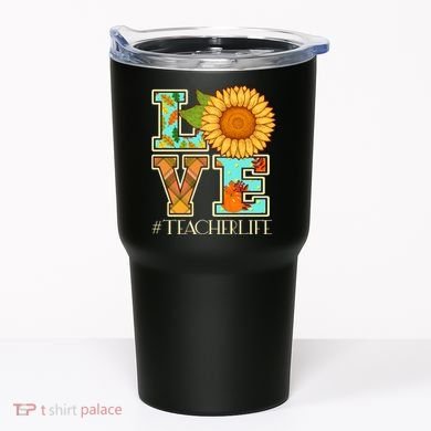 Love Autumn Fall #Teacher Life Tumbler