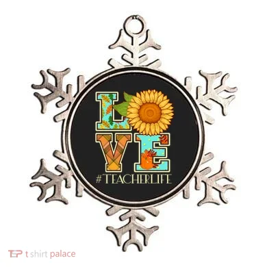 Love Autumn Fall #Teacher Life Ornament