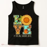 Love Autumn Fall #Teacher Life Tank Top thumb 2