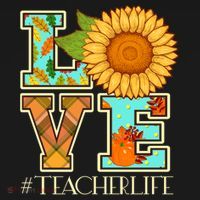 Love Autumn Fall #Teacher Life Tank Top thumb 6
