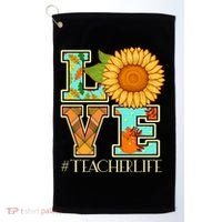 Love Autumn Fall #Teacher Life Golf Towel thumb 0