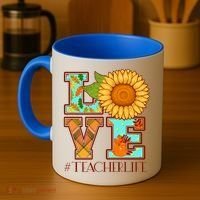Love Autumn Fall #Teacher Life Coffee Mug thumb 4