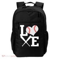 Love Baseball Heart Graphic Backpack thumb 0
