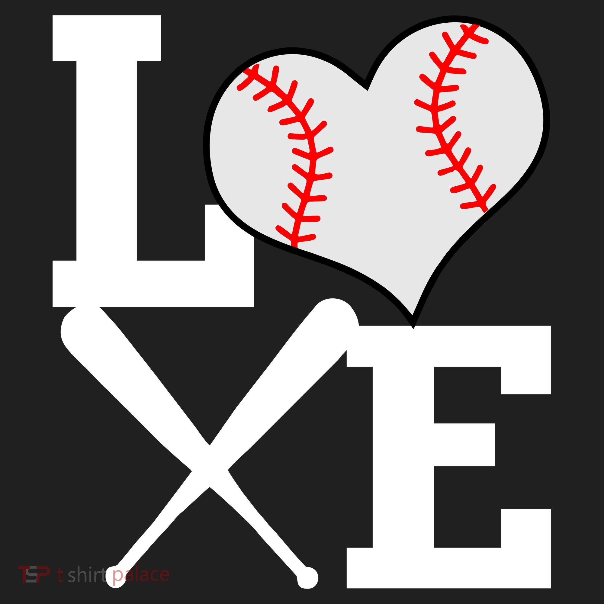 Love Baseball Heart Graphic Tumbler