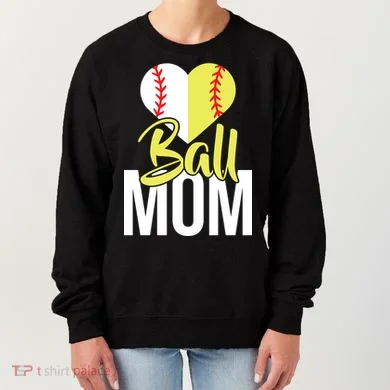 Love Baseball Mom  Women's Sweatshirt