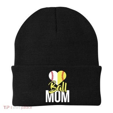 Love Baseball Mom  Beanie