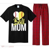 Love Baseball Mom  Pajama Set thumb 0