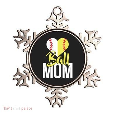 Love Baseball Mom  Ornament