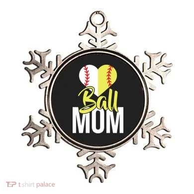 Love Baseball Mom  Ornament