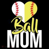 Love Baseball Mom  Ornament thumb 1