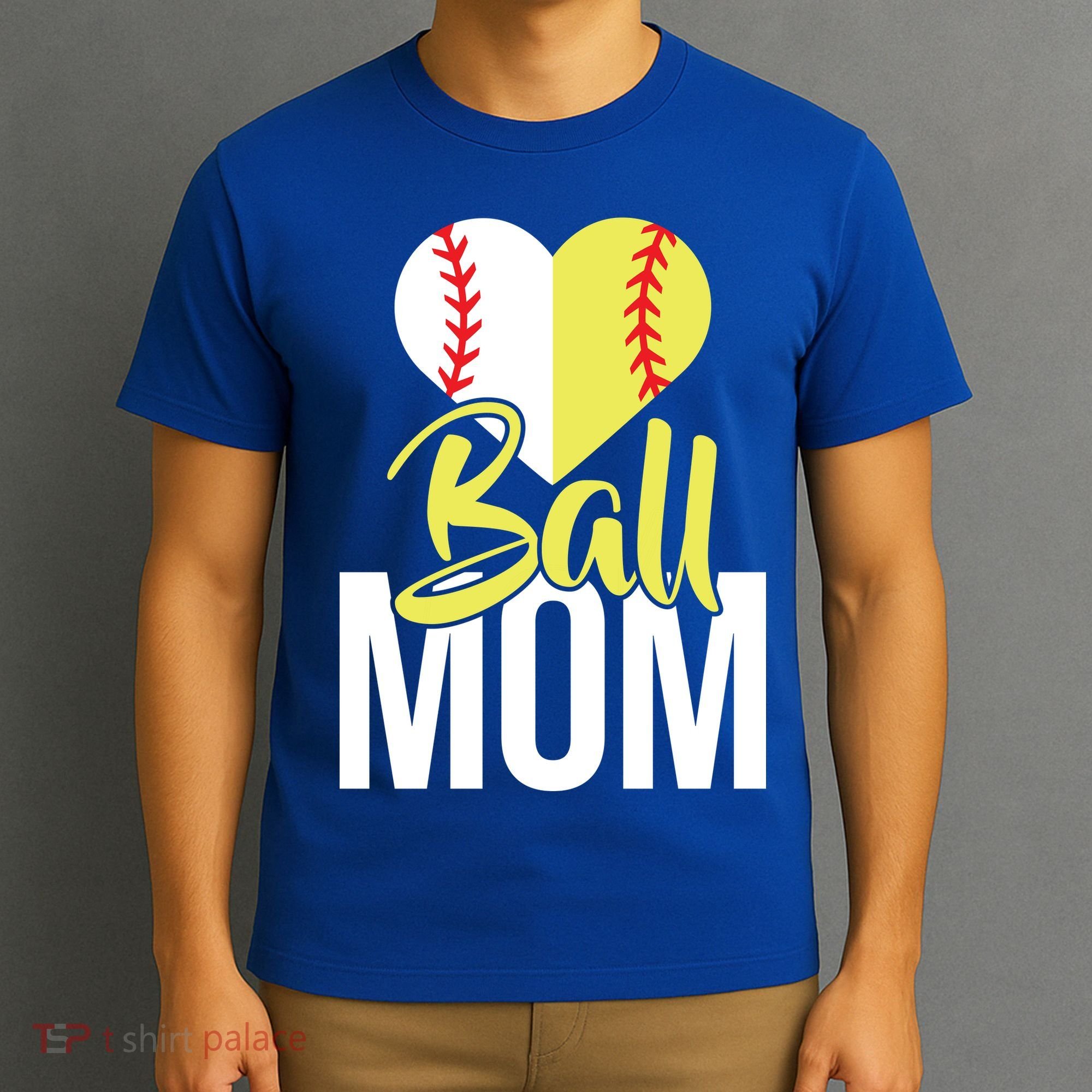 Love Baseball Mom  T-Shirt