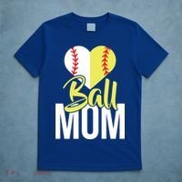 Love Baseball Mom  T-Shirt thumb 5