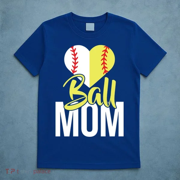 Love Baseball Mom  T-Shirt