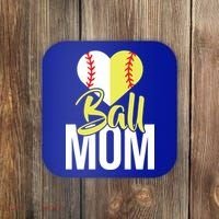 Love Baseball Mom  Coaster thumb 0