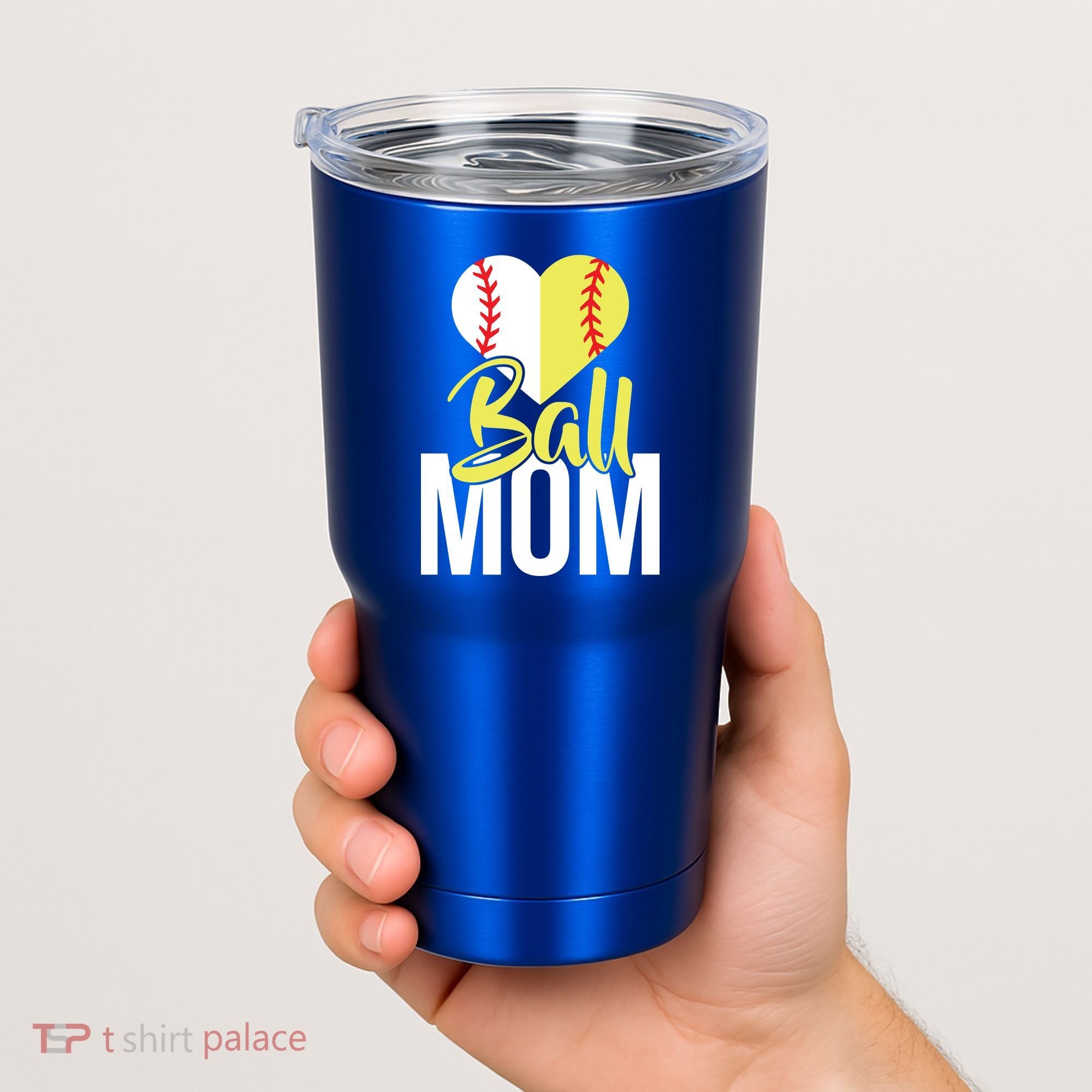 Love Baseball Mom  Tumbler