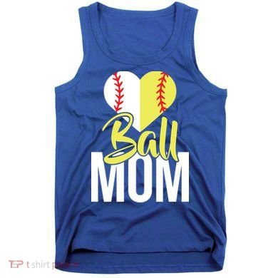 Love Baseball Mom  Tank Top