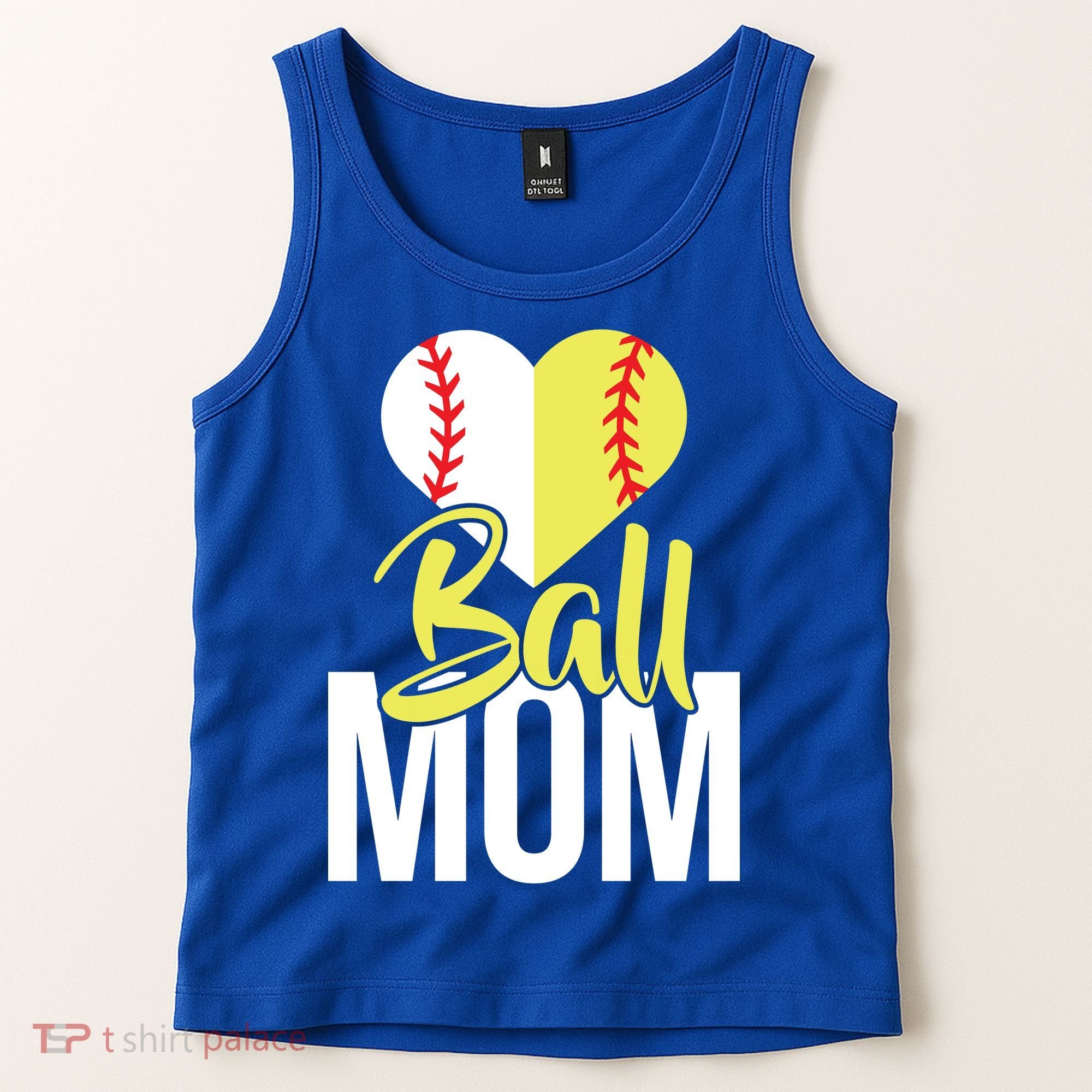 Love Baseball Mom  Tank Top