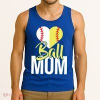 Love Baseball Mom  Tank Top thumb 3