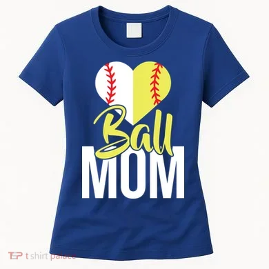 Love Baseball Mom Women's T-Shirt