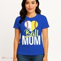 Love Baseball Mom  Women's T-Shirt thumb 4