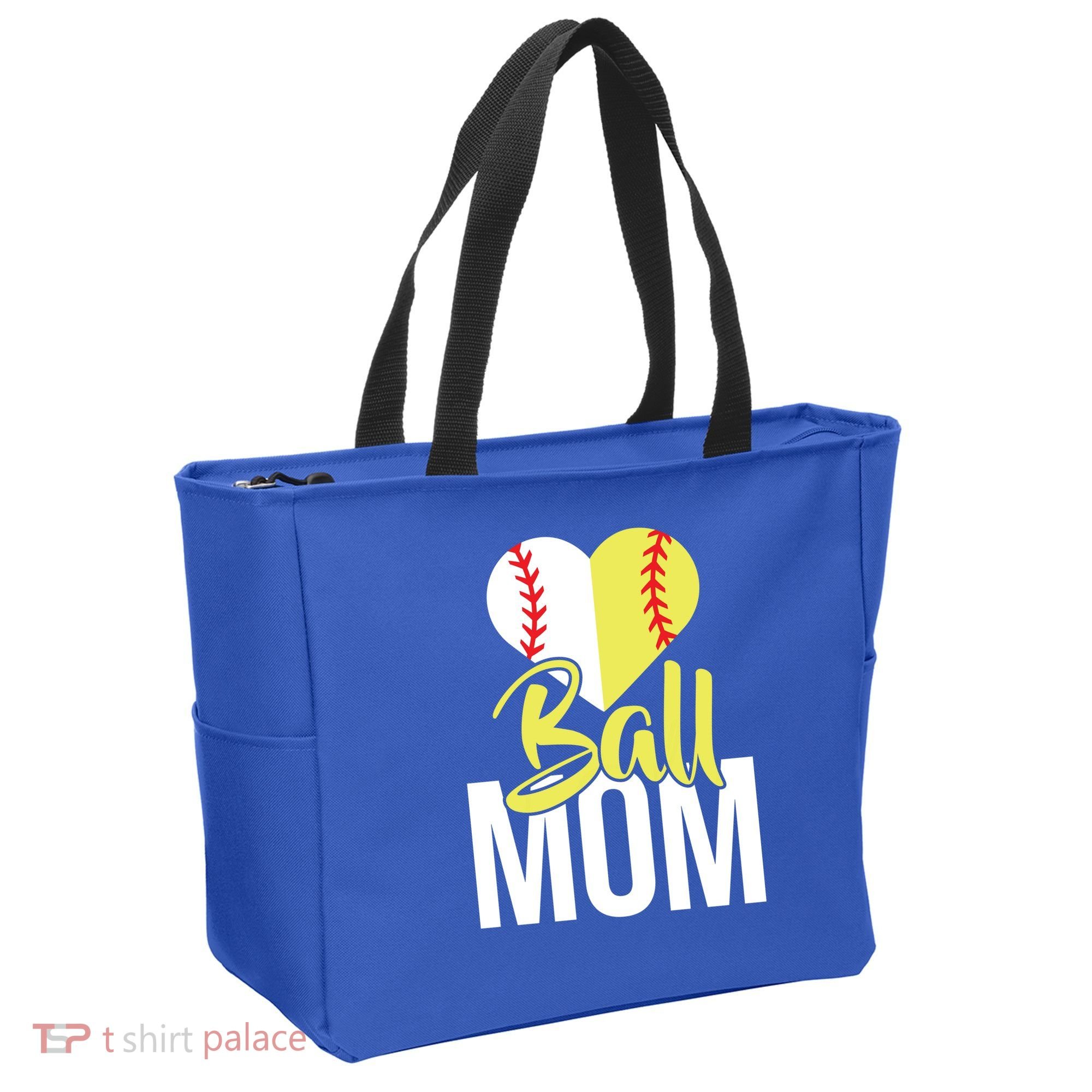 Love Baseball Mom  Tote Bag