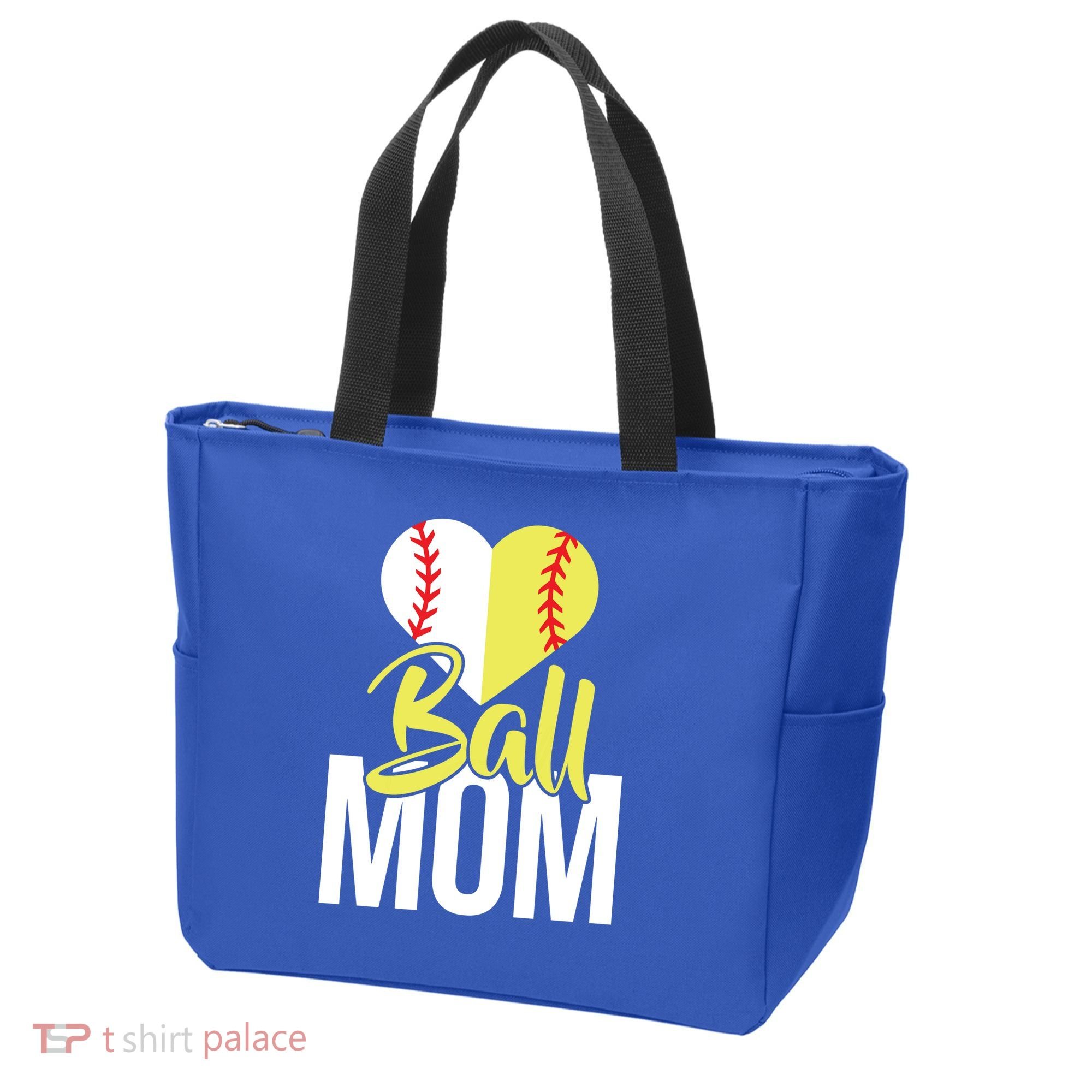 Love Baseball Mom  Tote Bag