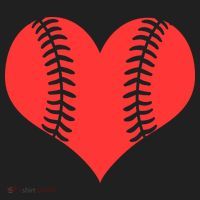 Love Baseball Red Heart Tumbler thumb 3