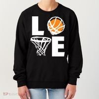 Love Basketball Hoop Women's Sweatshirt thumb 0