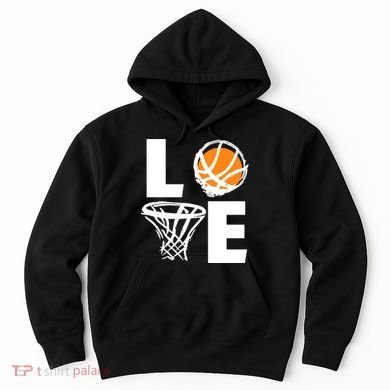 Love Basketball Hoop Hoodie