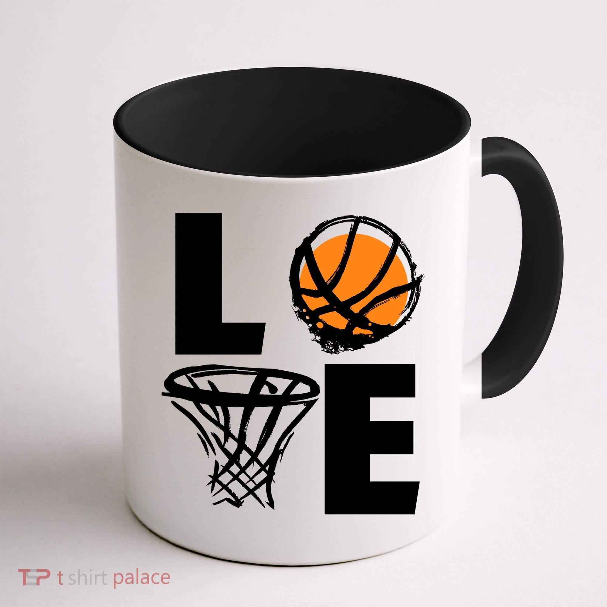 Love Basketball Hoop Coffee Mug