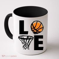 Love Basketball Hoop Coffee Mug thumb 0