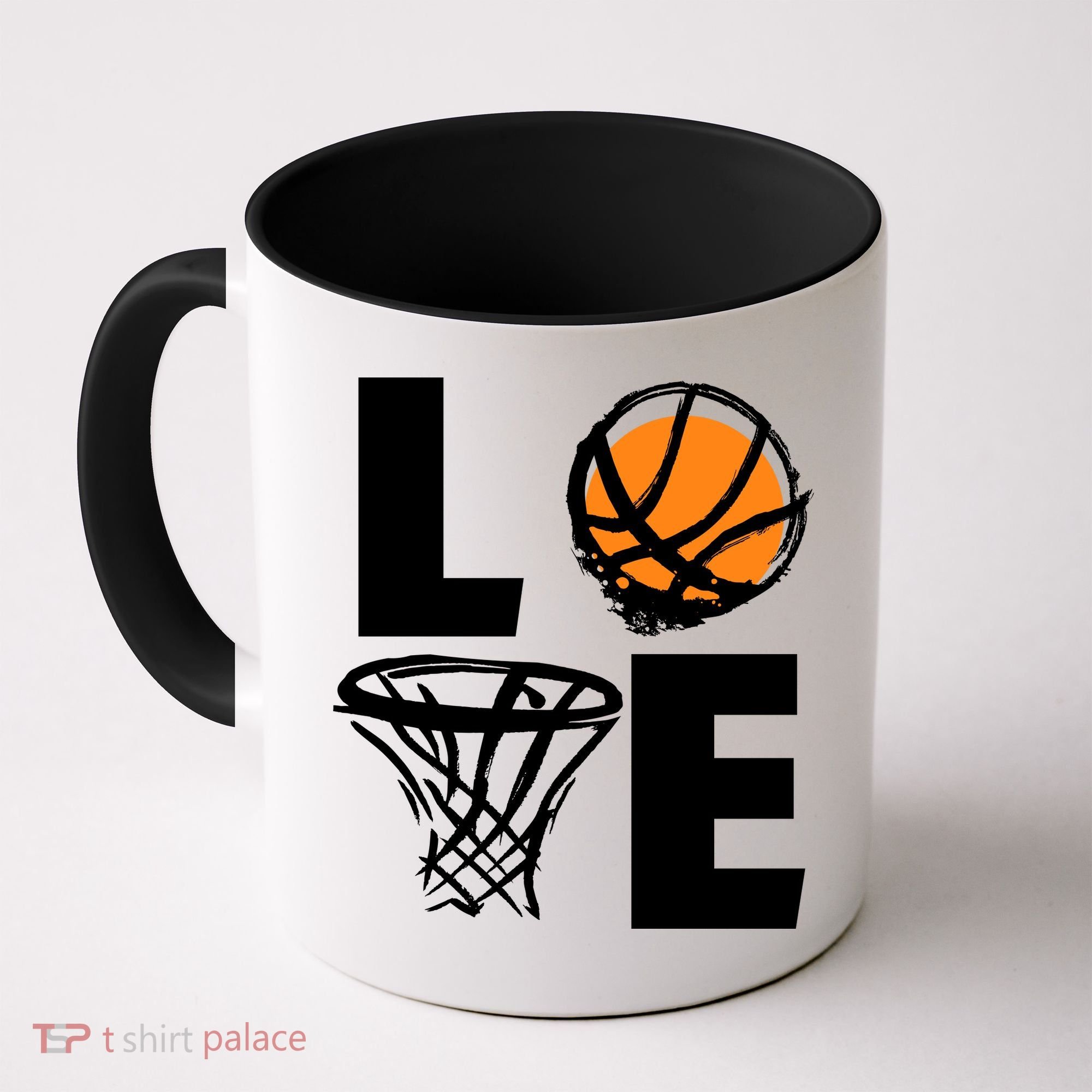 Love Basketball Hoop Coffee Mug