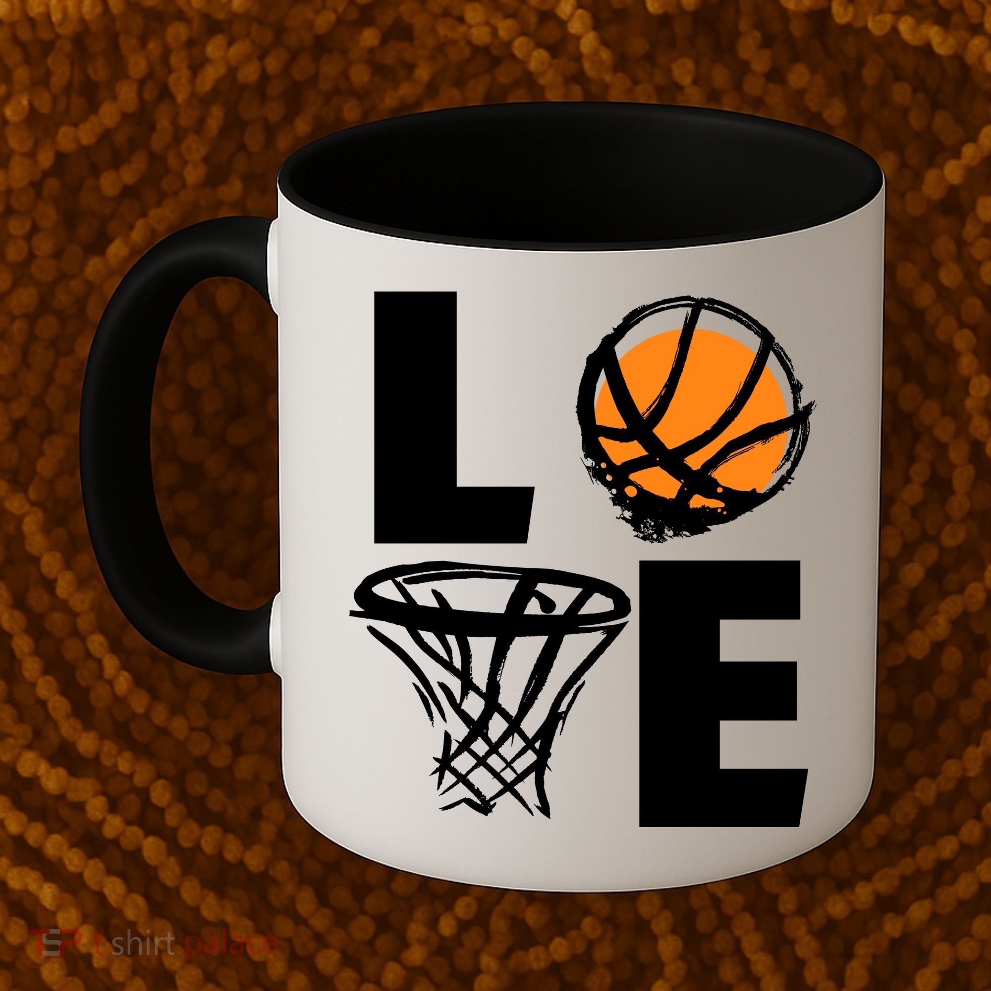 Love Basketball Hoop Coffee Mug